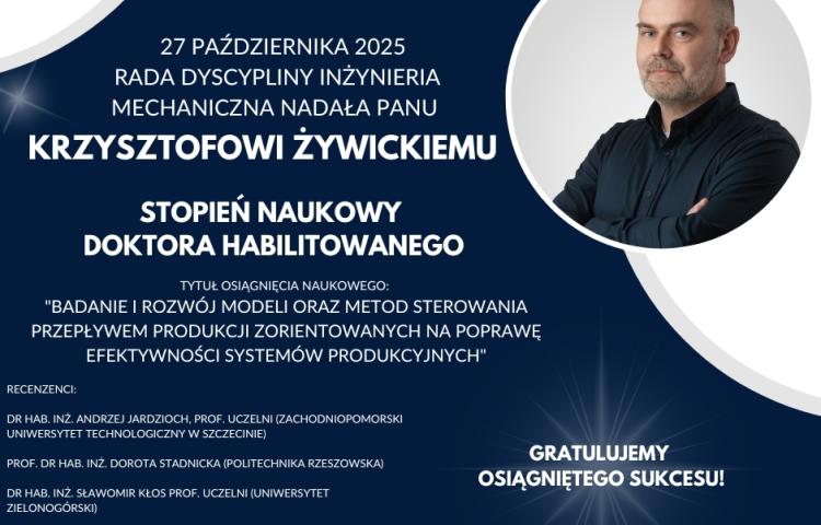 Dr hab. inż. Krzysztof Żywicki