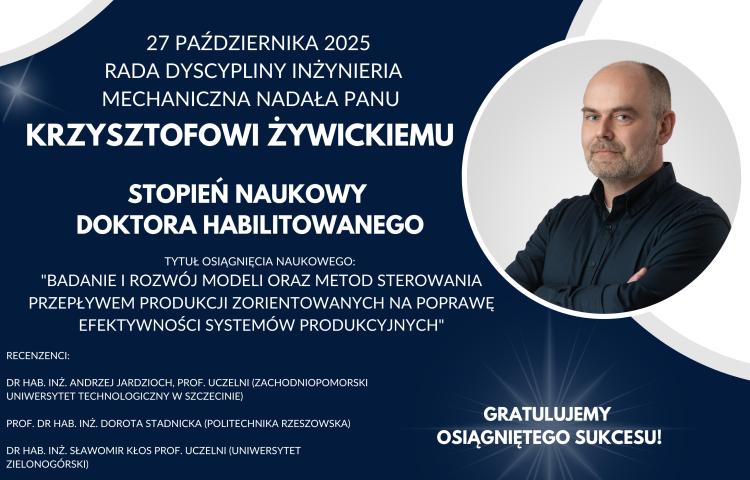 Dr hab. inż. Krzysztof Żywicki