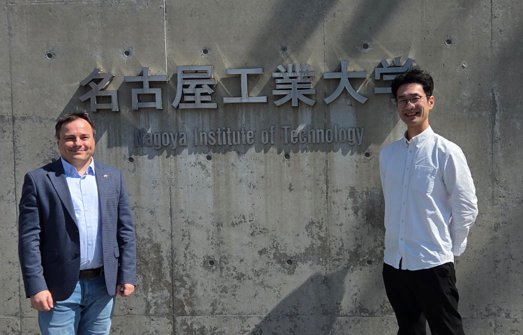 Prof. Rychlik z wizytą w Nagoya Institute of Technology