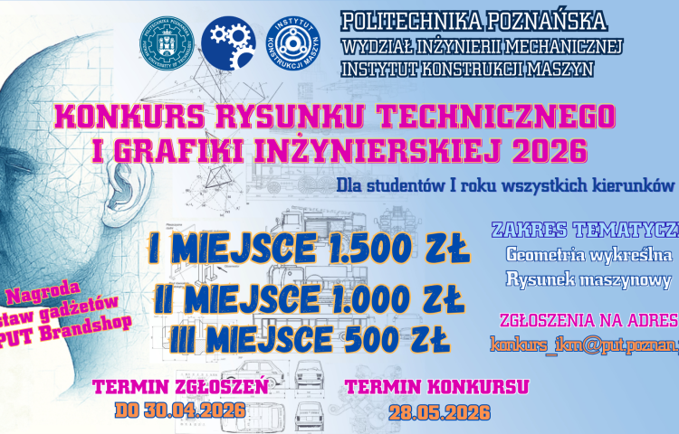 Konkurs Rysunku Technicznego i Grafiki Inżynierskiej
